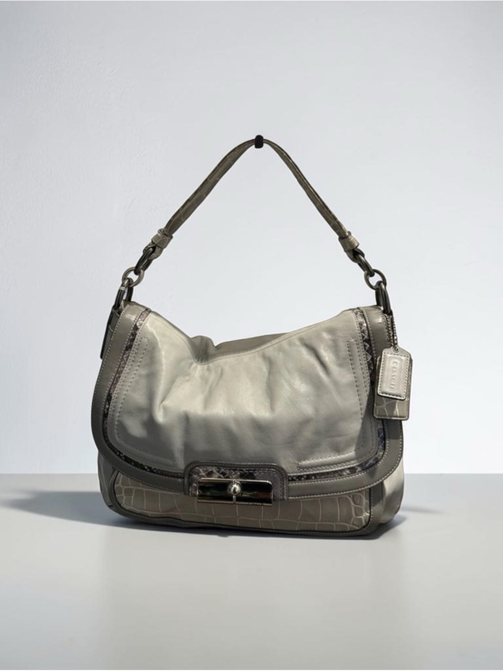 Coach Kristin Spectator Leather Bag